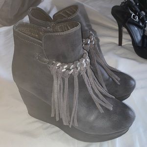 Wedge Booties